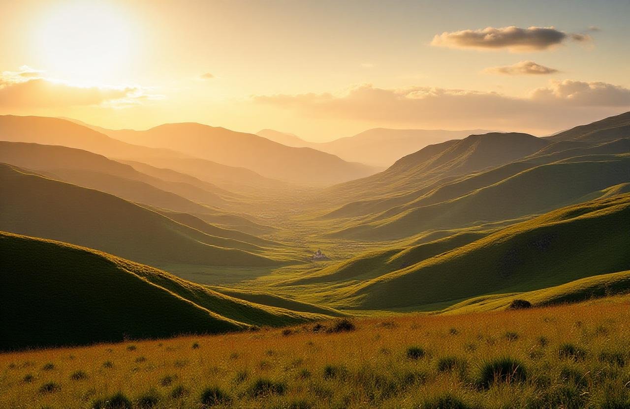 Panoramic view of the East Ayrshire landscape reflecting Shorelix's roots
