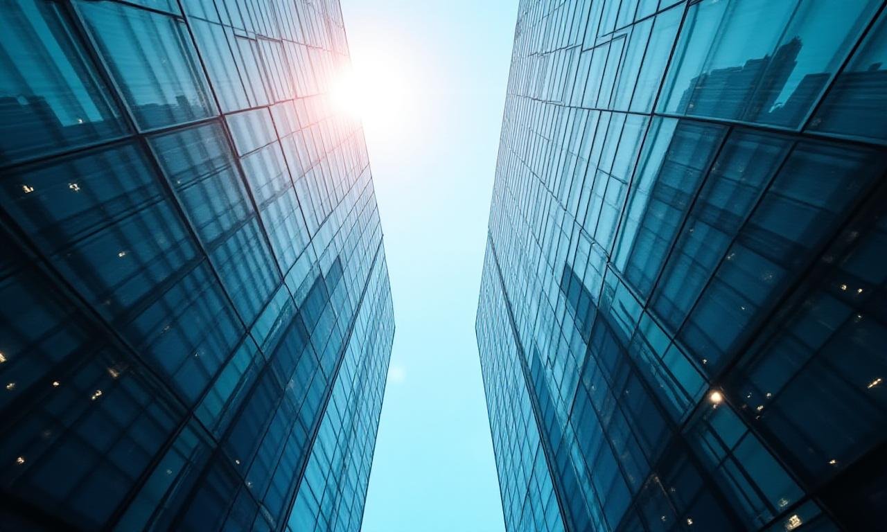 Professional architectural background representing growth and structure